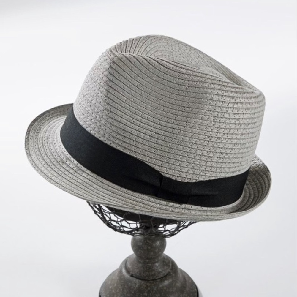 The Ilsa Fedora with Contrasting Ribbon Band